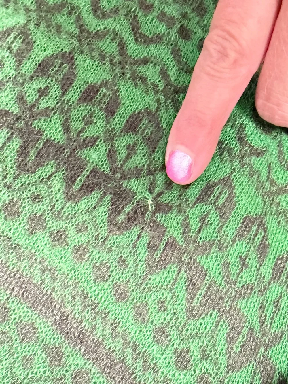 Burberry Green Sweater